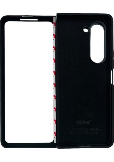 Nettech Samsung Galaxy Z Fold 5 Uyumlu Manyetik Standlı Seri Arka Koruma Kılıf - Gri Gri
