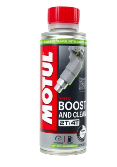 Motul Boost And Clean Moto - Oktan Arttırıcı Ve Yakıt Temizleyici