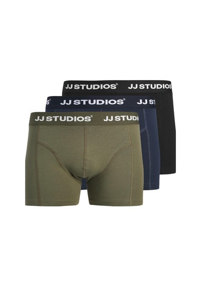 Jack & Jones Jacsoho Solıd Trunks 3 Pack Noos Lacivert
