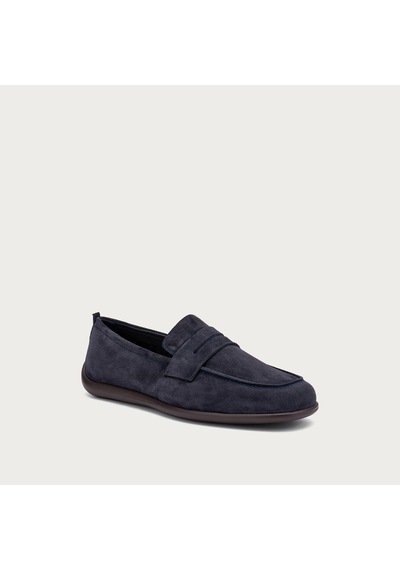 Blu Oxford / Klasik Erkek 15b0 Frau Suede Mavi