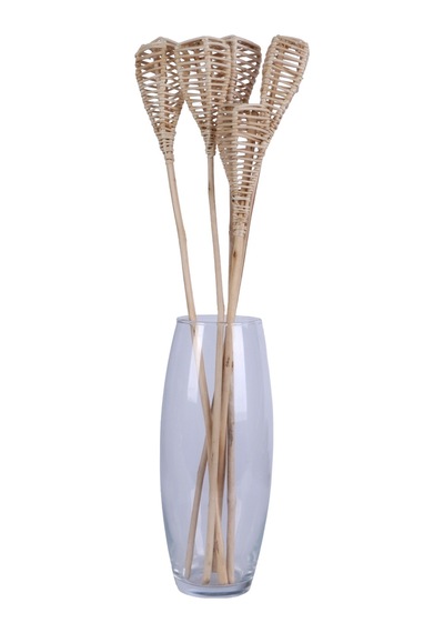 Yapay Çiçek Sitesi Rattan Lata Lamba Lamp 50 Cm 5li Naturel