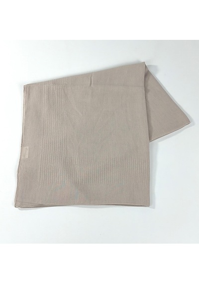 Miray Büyük Boy Pano Pamuk Eşarp - 120 X 120 - 0616 Taş