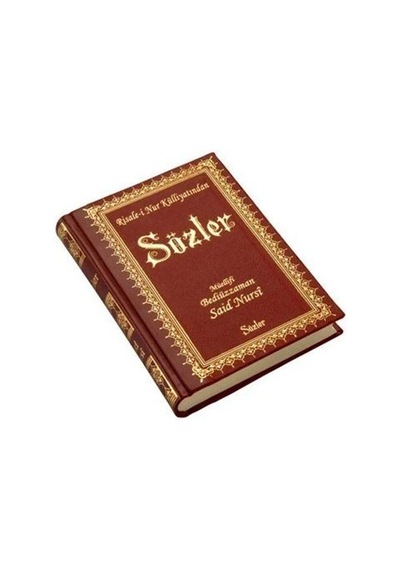 Risale-i Nur Külliyatından Sözler Orta Boy - Sırtı Deri - Orj...