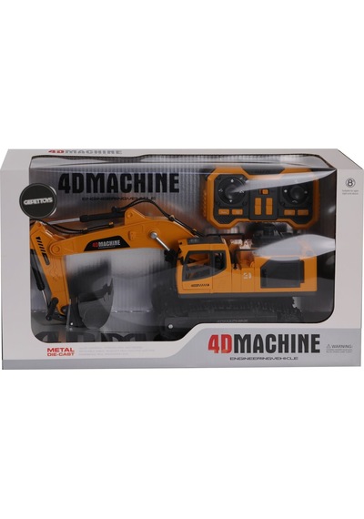 4d-e1 Metal Ağızlı Duman Atan Farklı Kontrollü Excavator Çok Renkli