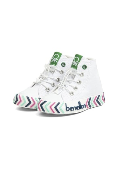 United Colors Of Benetton Benetton® | Bn-30644 - 3394 Beyaz Mavi - Çocuk Spor Ayakkabı