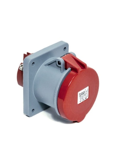 T-Plast 3133-322-1600 5x63A Ip44 - Makine Prizi Düz