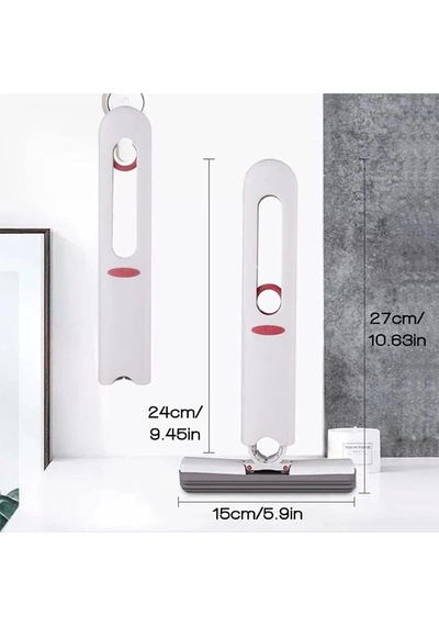 Xesha Kendinden Sıkmalı Mop Mini Mop Sıkmalı Mop Üçgen Mop
