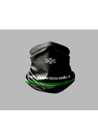 Buffalo Motor Tasarımlı Motorcu Buff Maske Outdoor Boyunluk Unisex Bandana Siyah