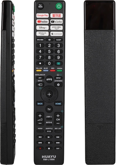 Rm-l1890 Sony Netflix Youtube Prime Video Google Play Disney+ Tuşlu Lcd Led Tv Kumanda