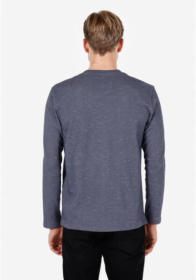 Colin's Colins Lacivert Erkek Tshirt U.kol Cl1072078 Q1.v1 Nav Lacivert