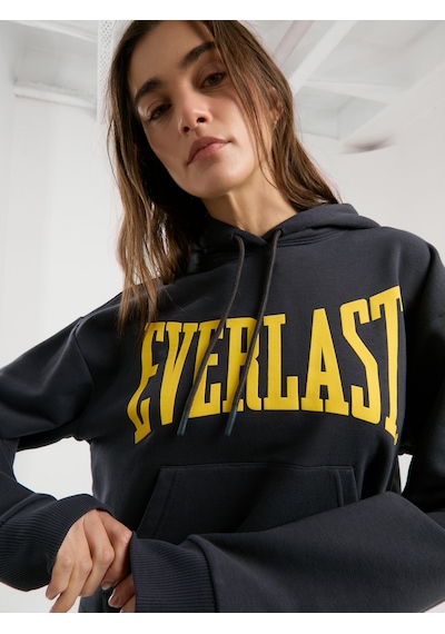Everlast Ever Classics Wmn Füme Kadın Kapüşonlu Sweatshirt Füme