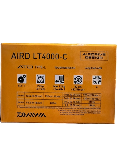 Daiwa Aird 23 Lt 4000 C Spin Olta Makinesi