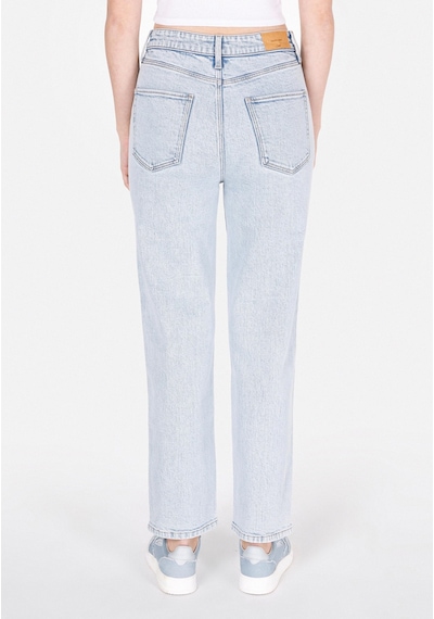 Colin's Colins Straight Fit Yüksel Bel Düz Paça Kadın İndigo Jean Pantolon Cl1073820 Q1.v1 Dn44145 Denim