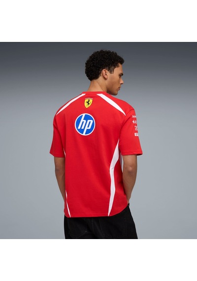 Puma Scuderıa Ferrarı Hp Replıca Drıvers Unısex Tişört 713827 01 Kırmızı