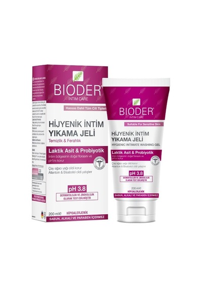 Bioder Intimate Hygiene Liquid Cleansing Gel - İntim Yıkama Geli 200ml