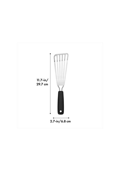 Good Grips Küçük Balık Çevirici 30 Cm - Bulaşık Makinesinde Yıkanabilir, Balık, Krep Ve Daha Fazlası İçin Pas Diğer