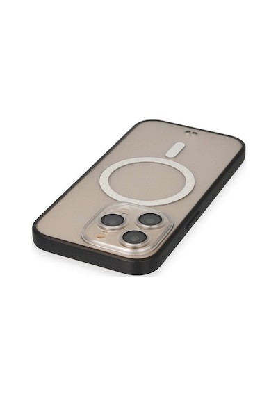 Apple iPhone Uyumlu 14 Pro Kılıf Grand Magneticsafe Kapak - Siyah Bzsxx00 1