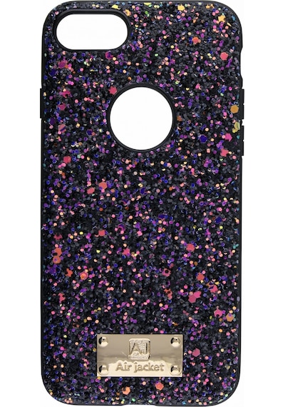 Apple Uyumlu iPhone Air Jacket 8 Simli Arka Koruma Kılıf Kahverengi