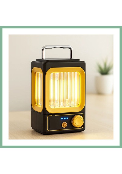 Bşkvirgo Nostalji Solar Lamba - Usb Şarjlı 1500mah Bsk2026