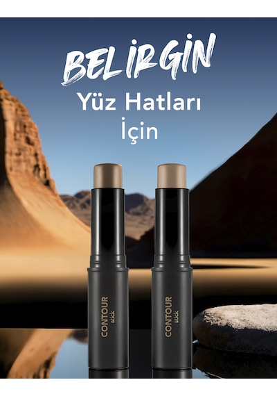 Yumuşak Dokulu & Yarı Mat Bitişli Asansörlü Stick Kontür 8682536111539
