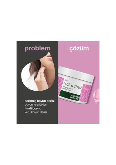 B12 Neck Chest Anti Aging Decolette Cream - Yaşlanma Karşıtı Boyun Ve Dekolte Kremi - 50ml