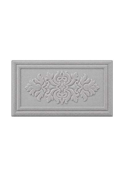 Dekoratif Dijital Baskılı Modern 2 Li Set Banyo Paspası Kaymaz Tabanlı Açık Gri1 - 931455962 Açık Gri1