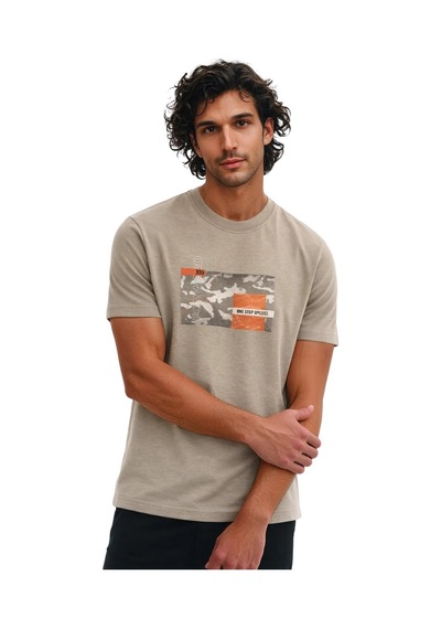 Arma Ar-ma Erkek Bisiklet Yaka Tişört Resim Baskili Örme Kumaş Regular Fit %100 Pamuk 30/2 Süprem Y31344448702 Bej-b1 Arma Ar-ma Erkek Bisiklet Yaka Tişört Resim Baskili Örme Kumaş Regular Fit %100 Pamuk 30/2 Süprem Y31344448702 Bej-b1