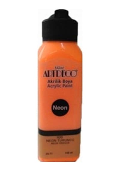 Artdeco Akrilik Ahşap Boyası 140Ml 920 Neon Turuncu