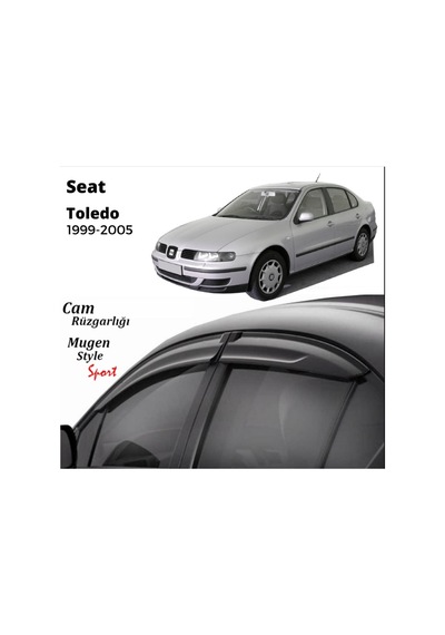 Seat Toledo Cam Rüzgarlığı 99-05 Kutulu Gönderim - Lazer Kesim