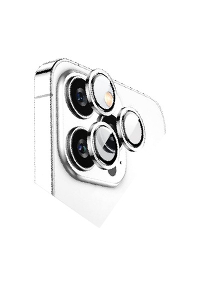 Apple iPhone Uyumlu 15 Pro Max Bilvis Titan Kamera Lens - Gümüş Evimdeyokyok