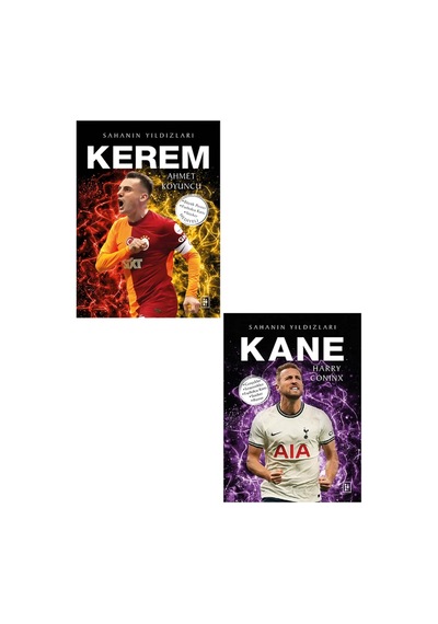 Sahanın Yıldızları Kerem - Kane Büyük Poster Sticker Futbolcu Kartı Hediyeli