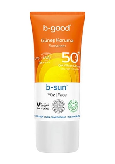 Bgood Yetişkin Yüz Güneş Spf50 50 ml