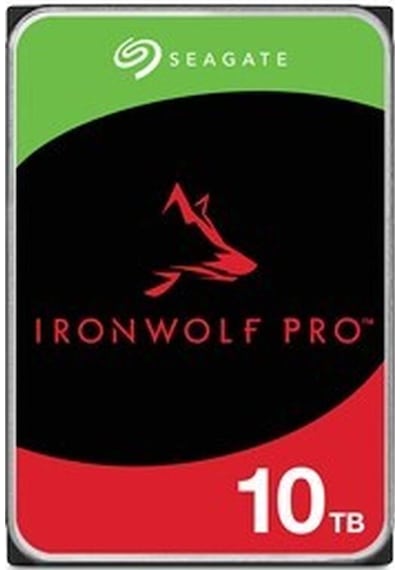 Seagate Ironwolf Pro 10 Tb 7200rpm 256mb Sata3 550tb/y Rv Nas St10000nt001