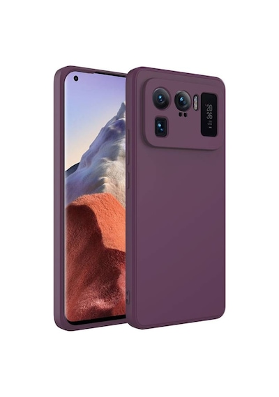 Nihcase Xiaomi Mi 11 Ultra Kılıf Mara İçi Kadife Süet Lansman