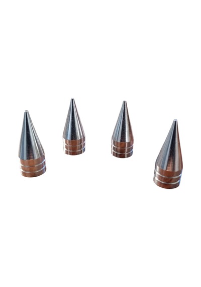 Alüminyum Sivri Sibop Kapağı Krom I 4'lü 32mm