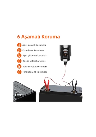 Mioji Mio 1000 Araç Akü Şarj Cihazı Mioji Mio 1000 Araç Akü Şarj Cihazı