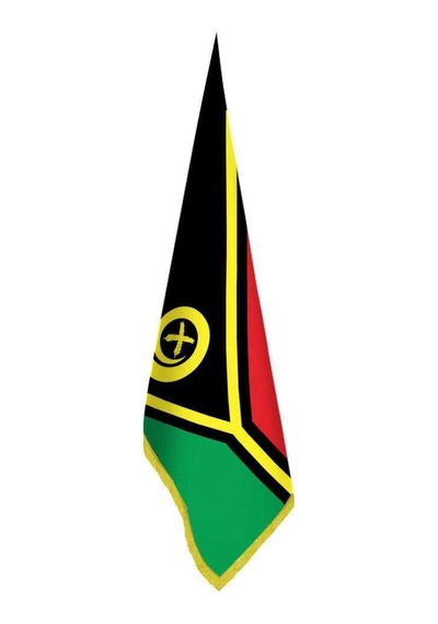 Vanuatu Bayrağı -ofis-makam-toplantı Odaları - Saçaklı Makam Bayrağı 1