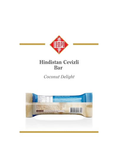 Hindistan Cevizli Bar 32 G X 12 Adet