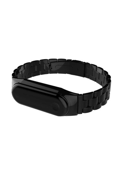 Xiaomi Mi Band 3 Uyumlu Krd-05 Metal Frm Kordon Gold
