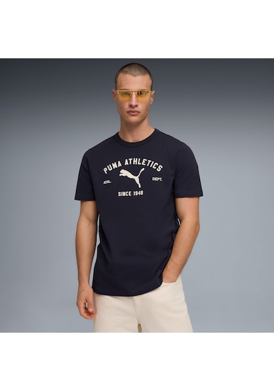 Puma Class Graphic Tee Erkek K.kol Tshırt Siyah