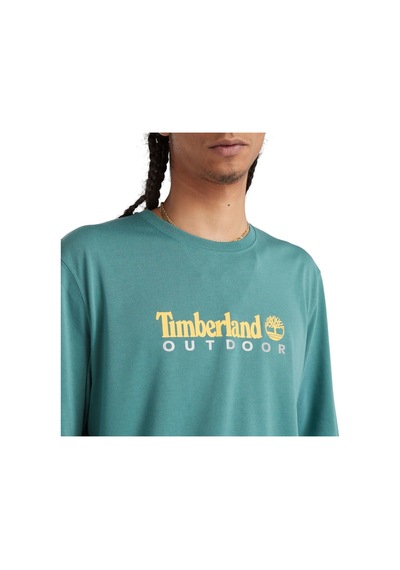 Timberland Uv-protectıon Outdoor Graphıc Tee Erkek T-shirt Tb0a5sfxcl61 Çok Renkli