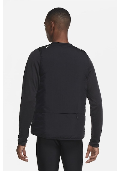 Nike Aerolayer Thermore Packable Garment Toparlanır Koşu Yeleği Siyah