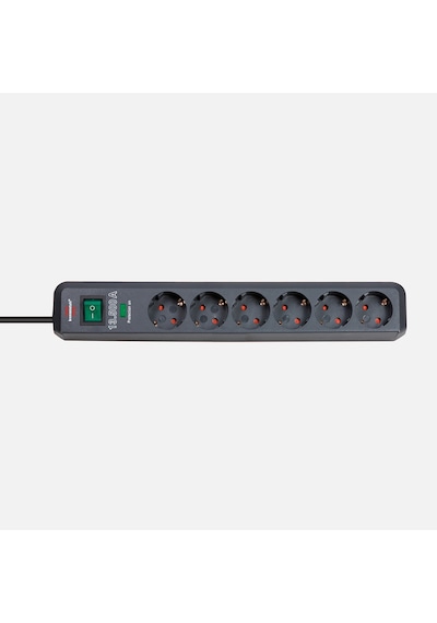 Brennenstuhl Eco Line 6'lı 13.500a Akım Korumalı Anahtarlı Priz Diğer