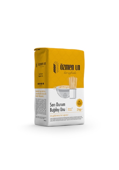 Özmen Un Sarı Durum Buğday Unu 2 Kg