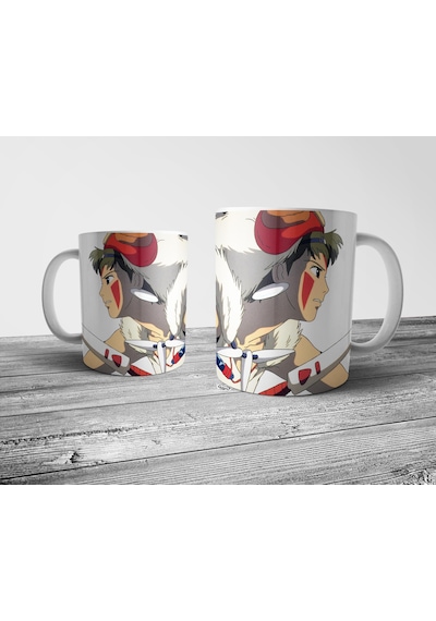 Pixxa Princess Mononoke Kupa Bardak Model 2