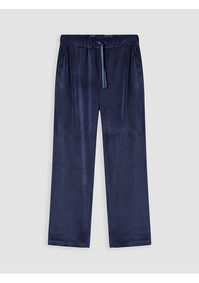 Lcw Dream Lacivert Beli Lastikli Kadife Kadın Pijama Alt