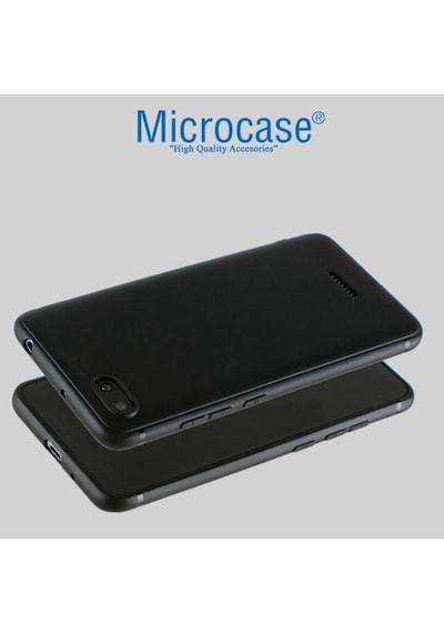 Microcase Xiaomi Redmi 6A Elektrocase Serisi Silikon Kilif + Cam 293002669 - Seçenek / Cam Koruma-Tempered Glass Istemiyorum