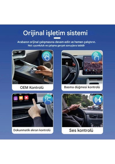 Kablosuz Android Auto/car Play Usb Dongle Cihazı
