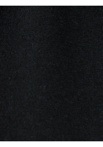 Koton Kalın Piliseli Slim Fit Kısa Kollu Fermuarlı Mini Elbise Siyah 5sal80058ık Siyah