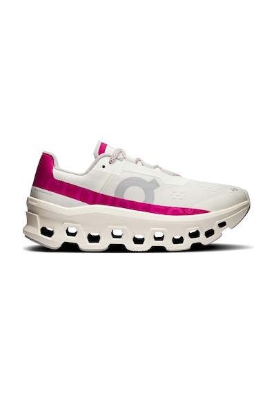 On Cloudmonster Kadın Koşu Ayakkabısı-3wd10104038 Ivory/grenadine
